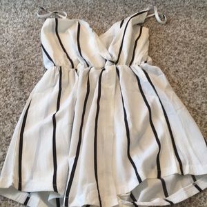 Spaghetti strap romper